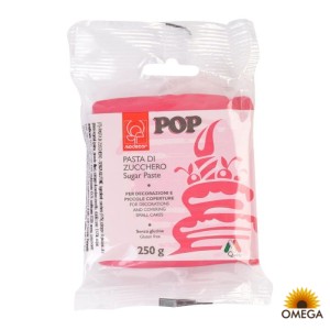 Masa cukrowa 250 g POP Modecor różowy