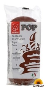 Masa cukrowa 250 g POP Modecor brązowy