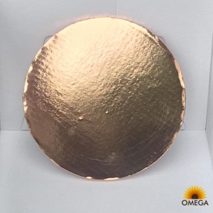 Podkład pod tort- angielski rose gold -  25 CM