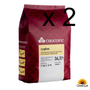 Czekolada mleczna 36,5% Callebaut Chocovic Zeylon 10 KG