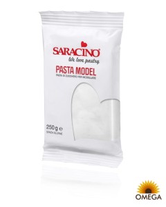 SARACINO masa do modelowania BIAŁA 250g