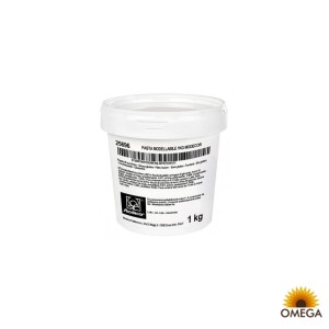 Masa cukrowa do modelowania figurek - Modecor - biała, 1 kg