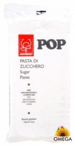 Masa cukrowa 250 g POP Modecor biały